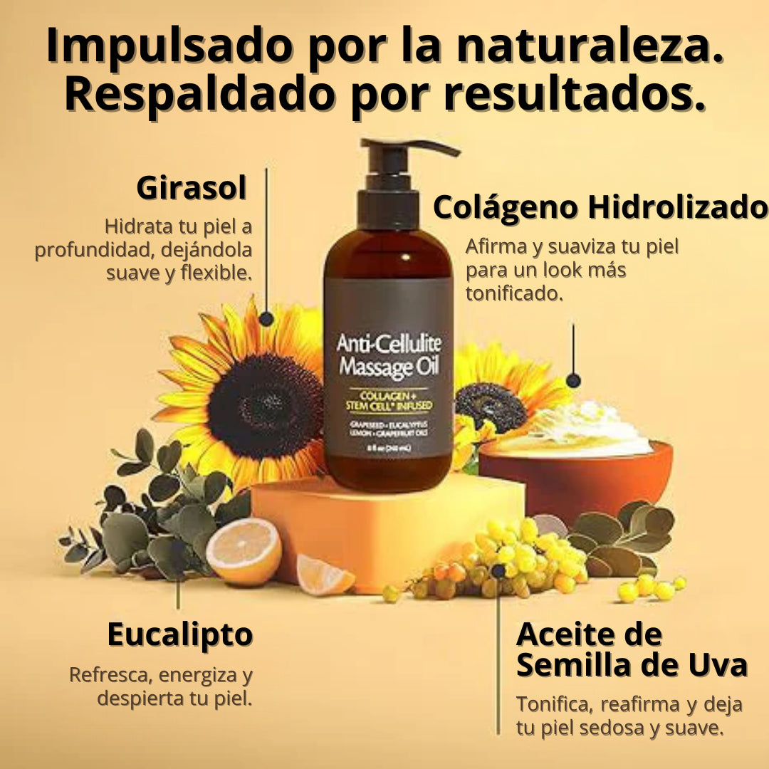 Aceite anti celulitis con Colágeno y Células Madre®