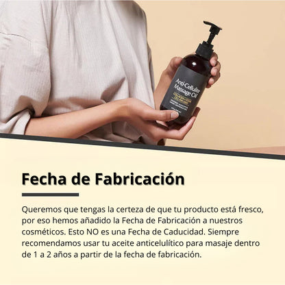 Aceite anti celulitis con Colágeno y Células Madre®